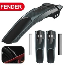2x Cycling MTB Mudguard Mud Guard Mountain Bike Bicycle Fender Front Rear Tyre^*