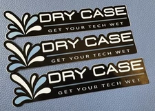 LOT 3 Dry Case PROTECTIVE CASE Backpack Outdoor Gear GEAR Hunting Glossy Sticker