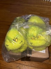 American Eagle Grinch Slippers Sz L/XL New In Plastic