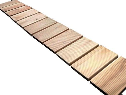 Hängebrücke für Katzen 16cm Outdoor Karabinerhaken Kletterwand Catwalk Douglasie - Bild 3 von 4