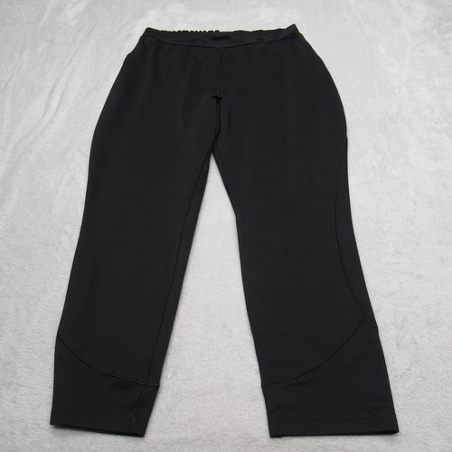 Patagonia Capilene 3 Baselayer Pants Youth Medium Black 24x23 Midweight Tapered - Picture 5 of 12