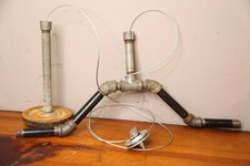 Vintage Tricep Pull Down Bar Pulley System w 5lb weight lifting plate home gym