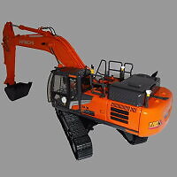 HITACHI ZAXIS330X ミニカー 1/50 HITACHI 1/50 for ZX330X-7