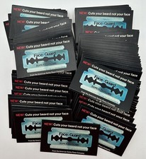 American Safety Razor Company Face Guard Super Chrome Blades Double Edge 100 Pcs