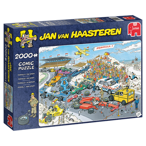 Jumbo 19097 Jan van Haasteren Formel 1 Der Start 2000 Teile Puzzle