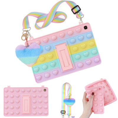 Kids Shockproof Silicone Bubble Case For Samsung Galaxy Tab A8 10.5 SM X200 X205