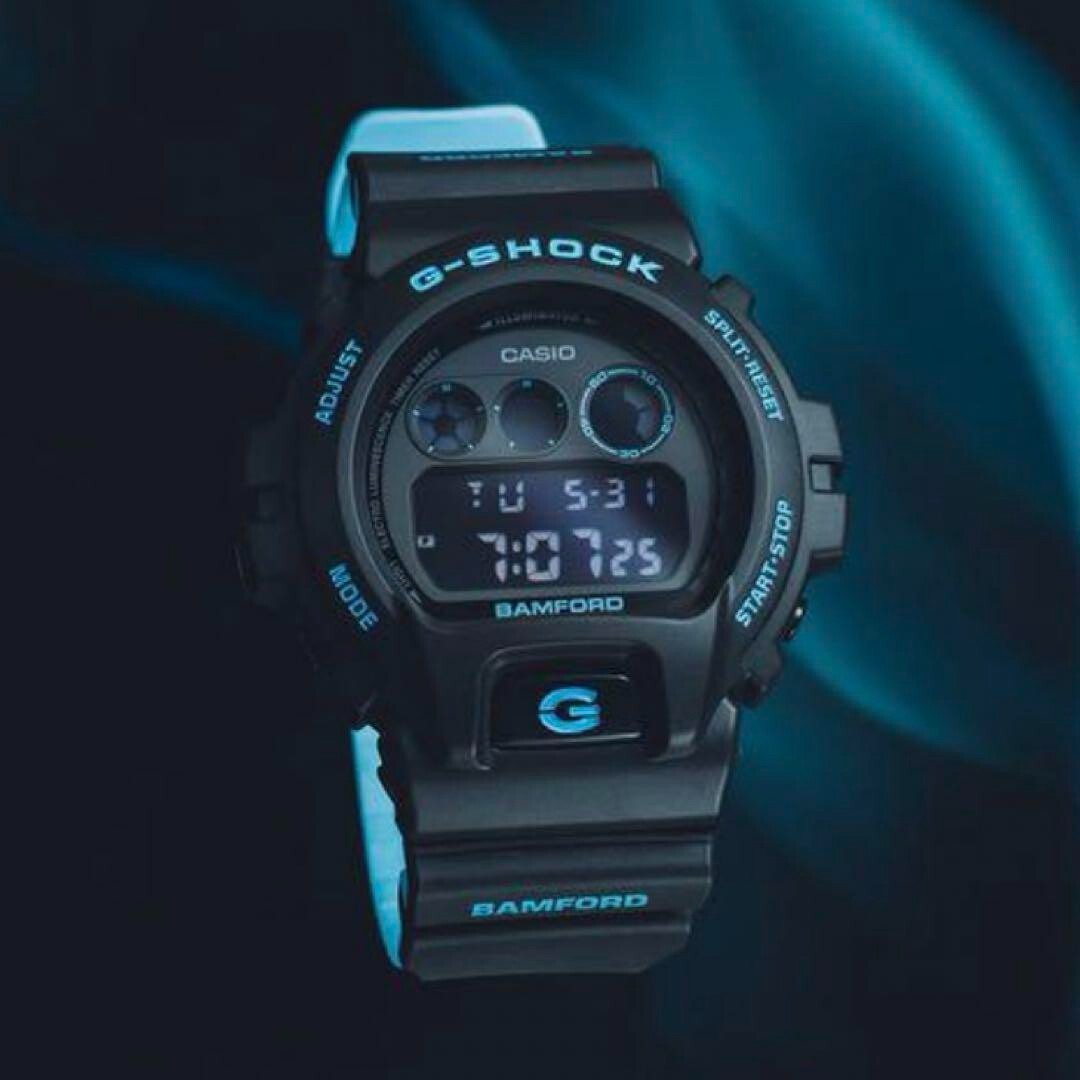 CASIO BAMFORD G-SHOCK DW-6900BWD-1JR limited model with box CASIO BAMFORD G-SHOCK DW-6900BWD-1JR limited model with box