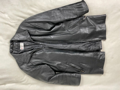 Vintage Lederjacke Unisex (Echtleder), Marke Fabiani, Größe M