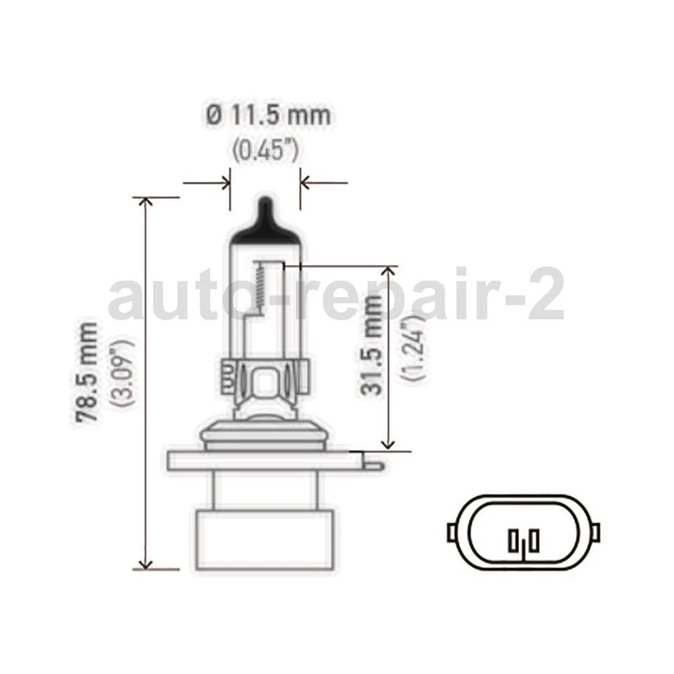 Bombilla de faro de haz bajo para Jeep Grand Cherokee Hella 1999~2004 Foto 2 de 4