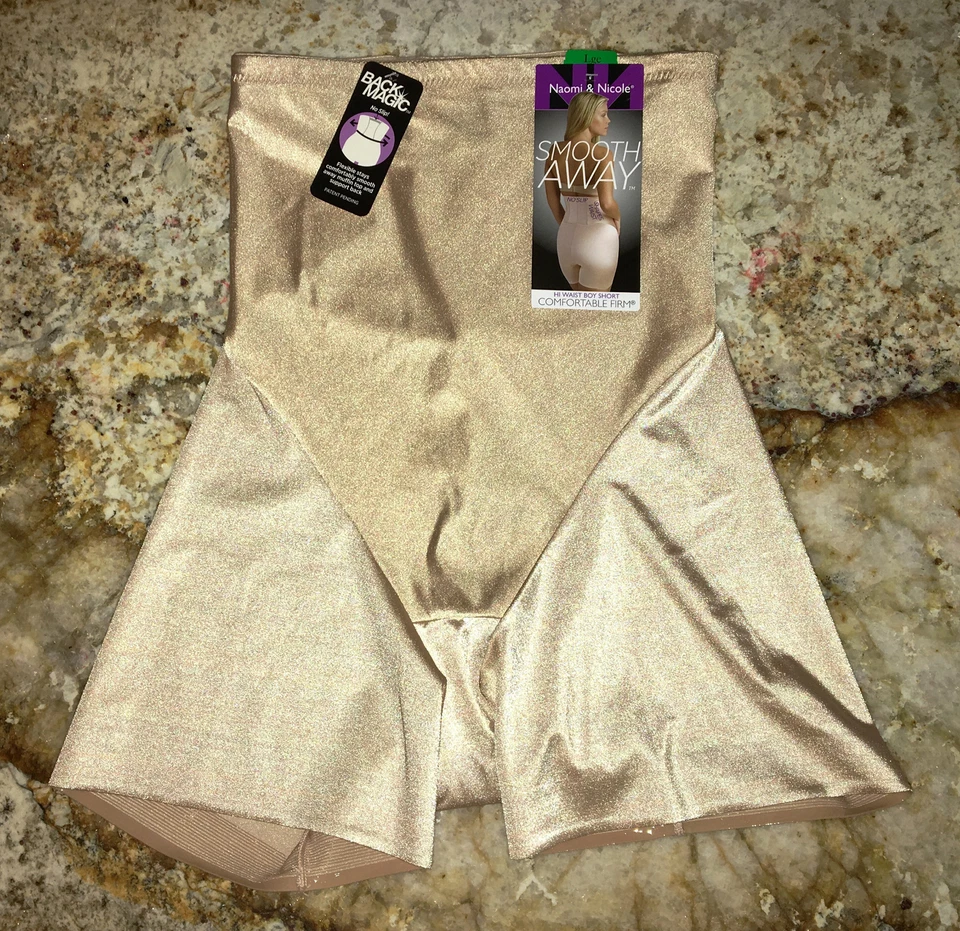 NAOMI NICOLE Desnudo Suave Cómodo Cintura Alta Niño Corto Mujer S M L XL Foto 3 de 4