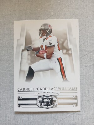 2007 Donruss Threads Cadillac Williams Carnell #124 Nm Buccaneers Read Desc 2878