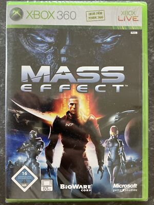 Mass Effect (Microsoft Xbox 360, 2007) Factory Sealed