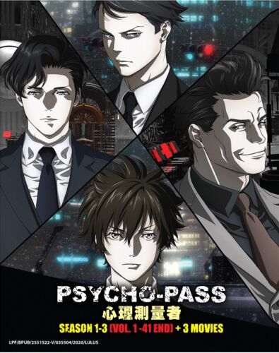 DVD Anime Psycho-Pass Series Season 1+2+3 (1-41 End) + 3 Movies English Subtitle | eBay DVD Anime Psycho-Pass Series Season 1+2+3 (1-41 End) + 3 Movies English Subtitle | eBay