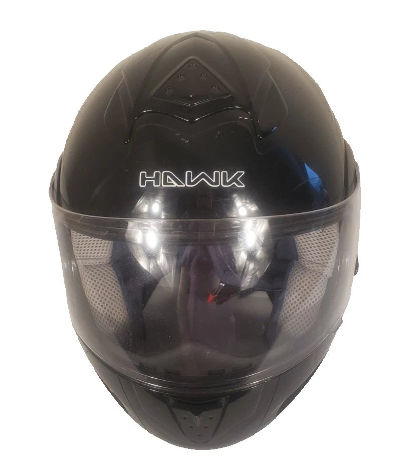 HAWK Helmet Black Modular Full Face Motorcycle Helmet - Image 2 of 4