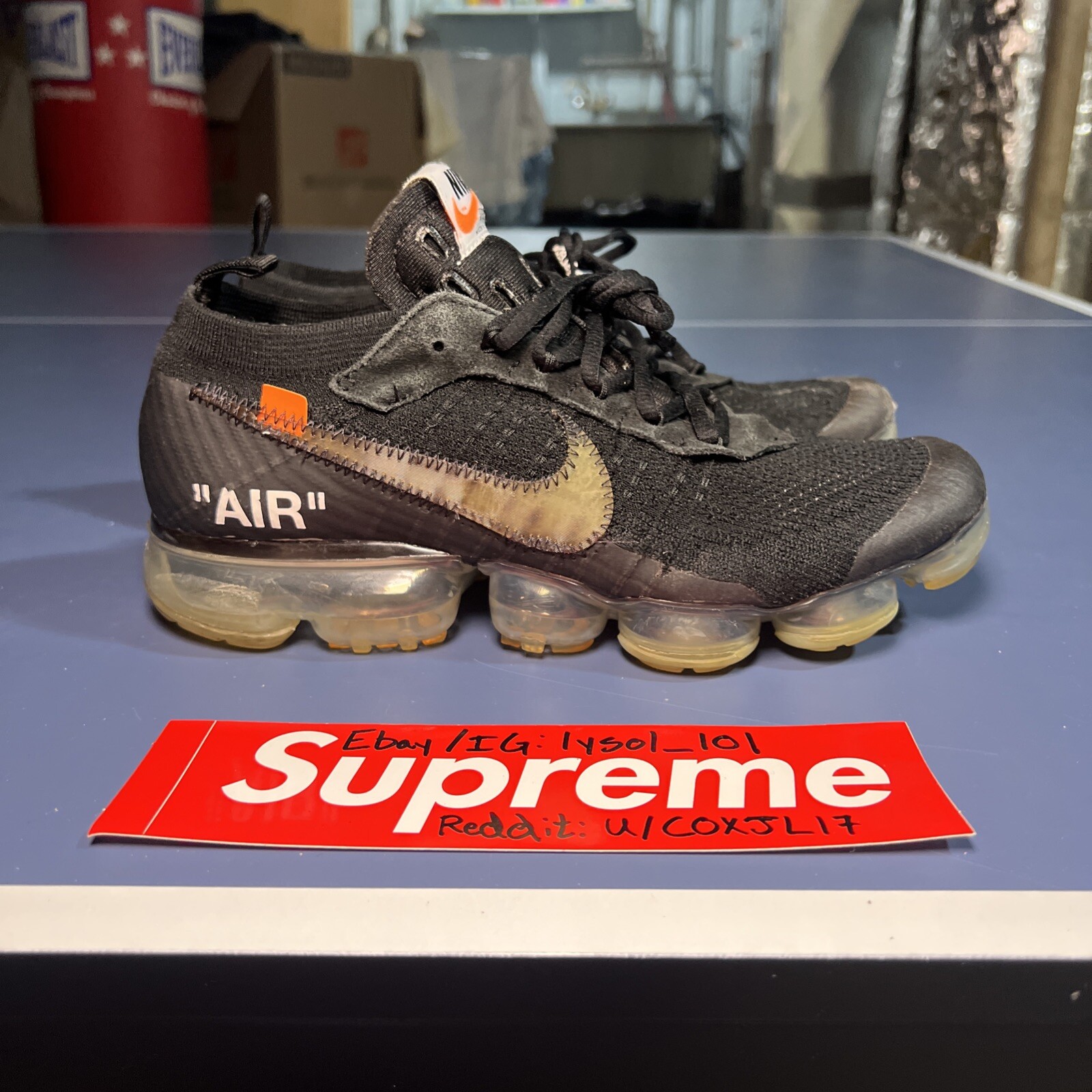 OFF WHITE X NIKE U aglia t 9 ike Nikeco bianco s xir Airormax Vap The T a3831 002