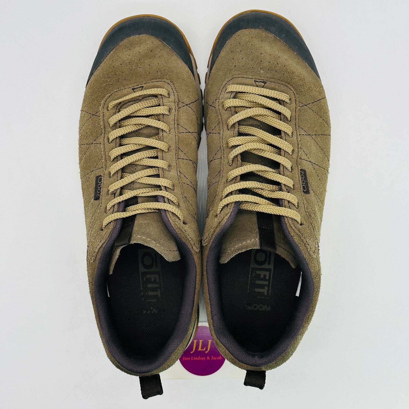 Oboz Men's Bozeman Low Canteen Water Resistant Leather Casual Shoes