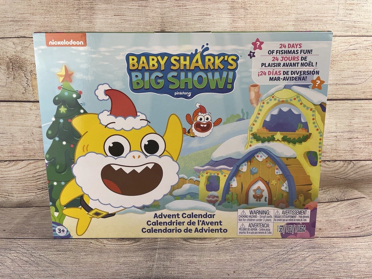 Baby Shark's Big Show Advent Calendar 24 Days of Fishmas Fun! Christmas NEW  | eBay