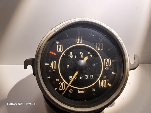 VW Käfer VDO Tacho Tachometer Kombi Instrument Uhr  W=0,5 140 km/h  113957021K