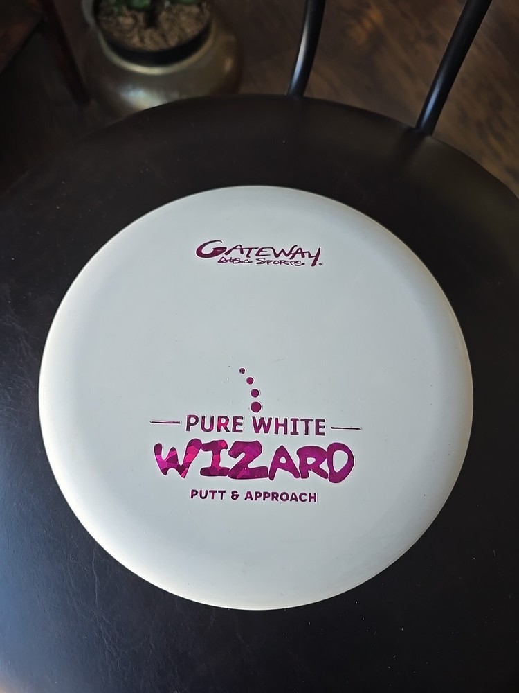 169g Gateway Pure White Wizard With Purple Foil Stamp
