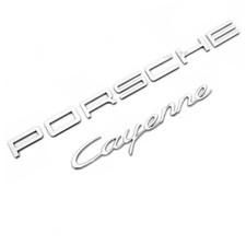 Replacement For Porsche Cayenne Rear Emblem Chrome Badge 95855968702 Replacement For Porsche Cayenne Rear Emblem Chrome Badge 95855968702