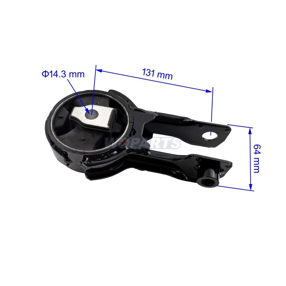 Juego de montaje de motor y amplificador de transmisión de 3 piezas apto para Toyota 2017, Mazda 2 2018 L4-1,5 L Foto 3 de 4