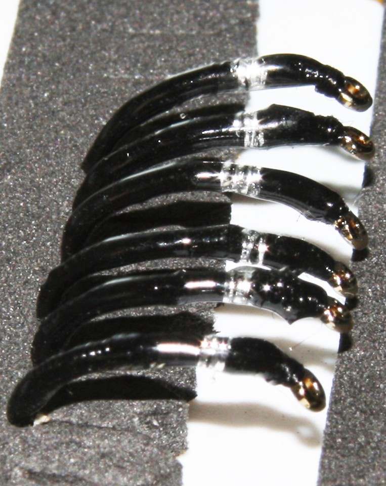 BLACK HOLOGRAPHIC EPOXY BUZZER WITH BREATHERS