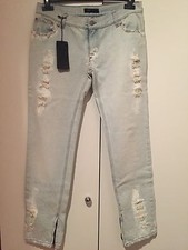 Pantaloni JEANS ADELE FADO 44  MADE IN ITALY PEPE franchi  dondup Diesel 