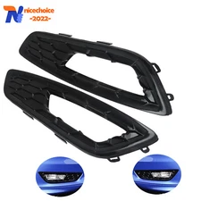 Fog Light Lamp Bezel Trim Cover Left & Right for 2015 2016 2017 2018 Ford Focus