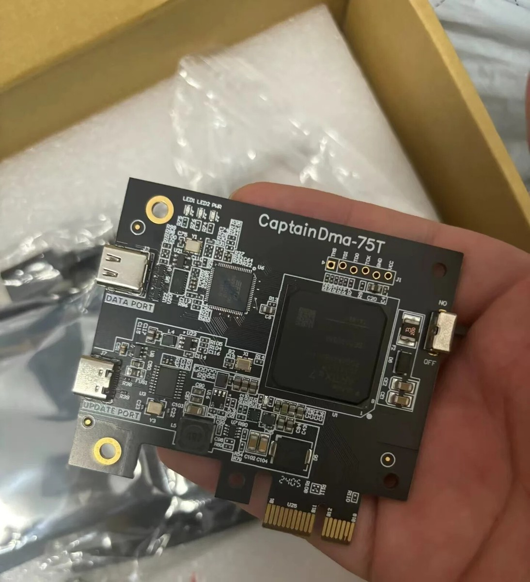 Cap DMA 75t Card / FPGA DMA Board - Fully Compatible with