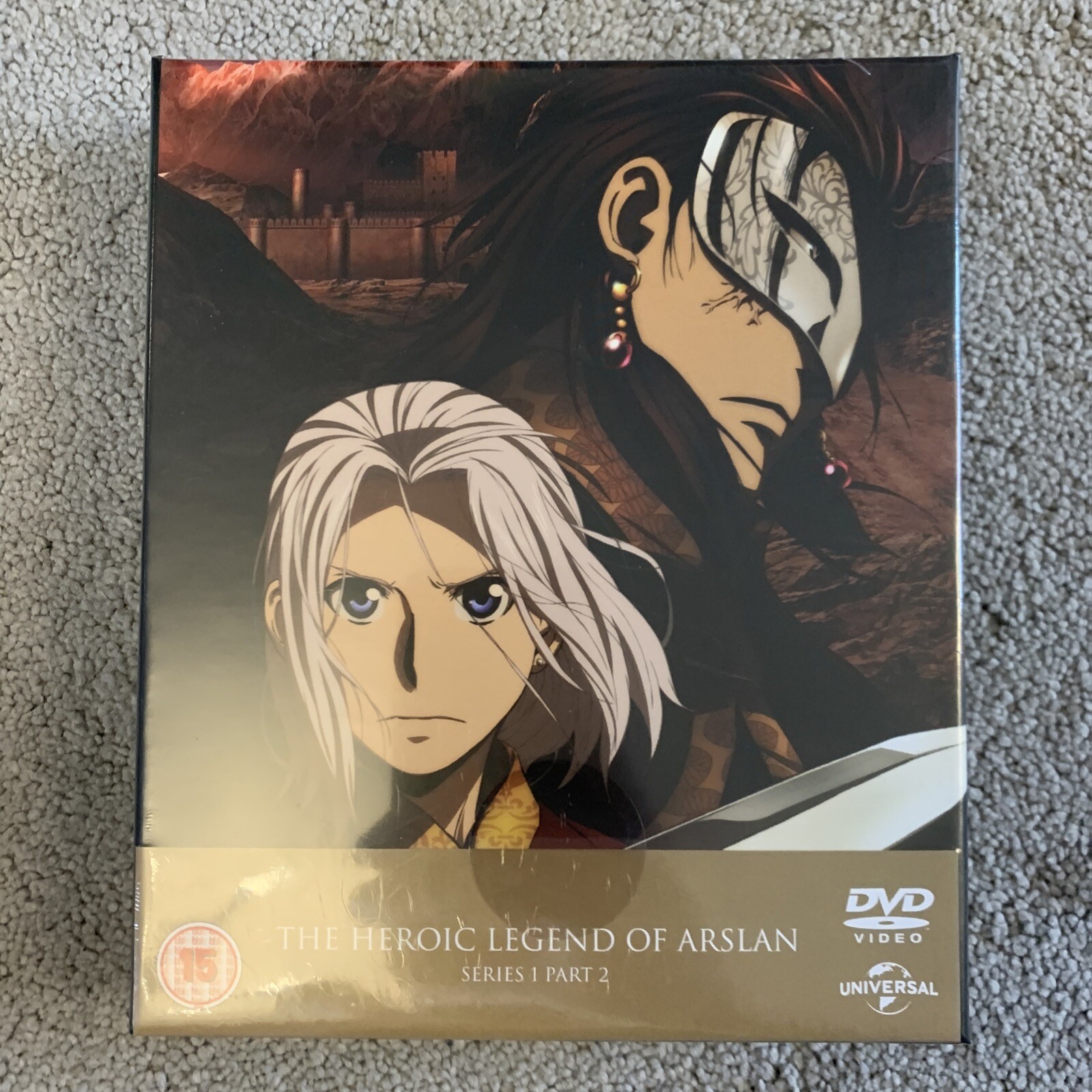 The Heroic Legend of Arslan - Series 1 Part 2 - Complete (DVD, 2016) New Sealed
