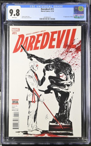 Daredevil #11 (2016) CGC 9.8 WHITE~ 1st App Muse / Daredevil Born Again Disney+