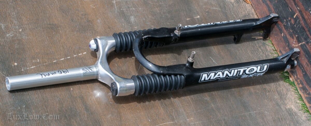 Vintage Manitou MTB Bike Suspension FORK 1 1/8 Vintage Manitou MTB Bike Suspension FORK 1 1/8