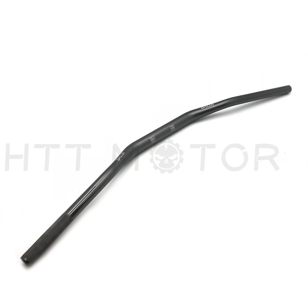 1 1/8" Fat Bar Motorcycle Handlebar – 28mm, 7/8" Ends, MX Motocross Style, Gray