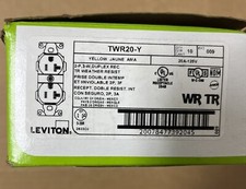 Leviton 20 Amp 125 V Commercial Grade Weather Resistant Duplex Outlet/Rec 10PK 