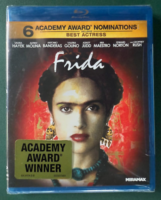 Frida (Blu-ray) 2002, Salma Hayek, MINT CONDITION, FACTORY SEALED, Ohio seller