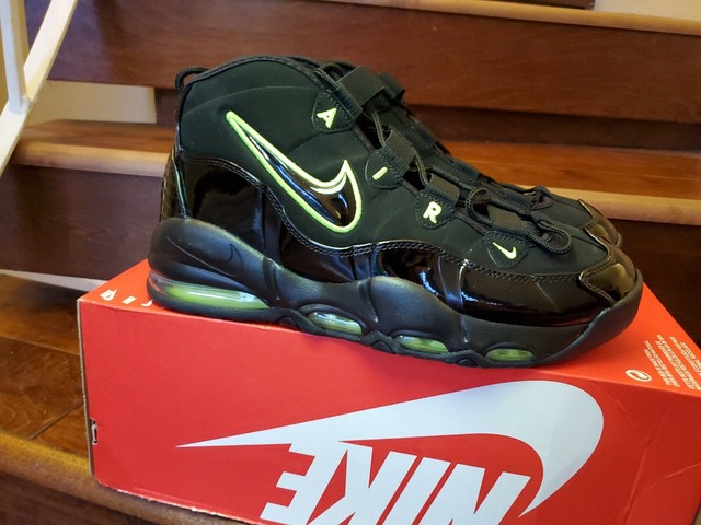 Menâs Nike Air Max Uptempo â95 âBlack Voltâ Size-12 Neon Green (CK0892 001) | eBay