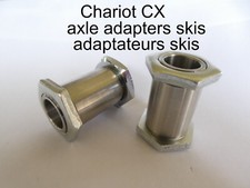 CX ski adapters for carts