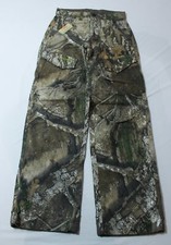 Magellan Unisex Kid's Hunt Gear Stonewell Twill Pants BL1 Real Tree APX Medium