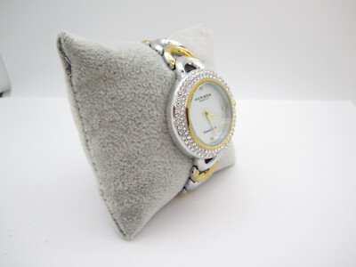 Women Akribos XXIV Diamond Dia Analog 34mm Round Watch (H222) \