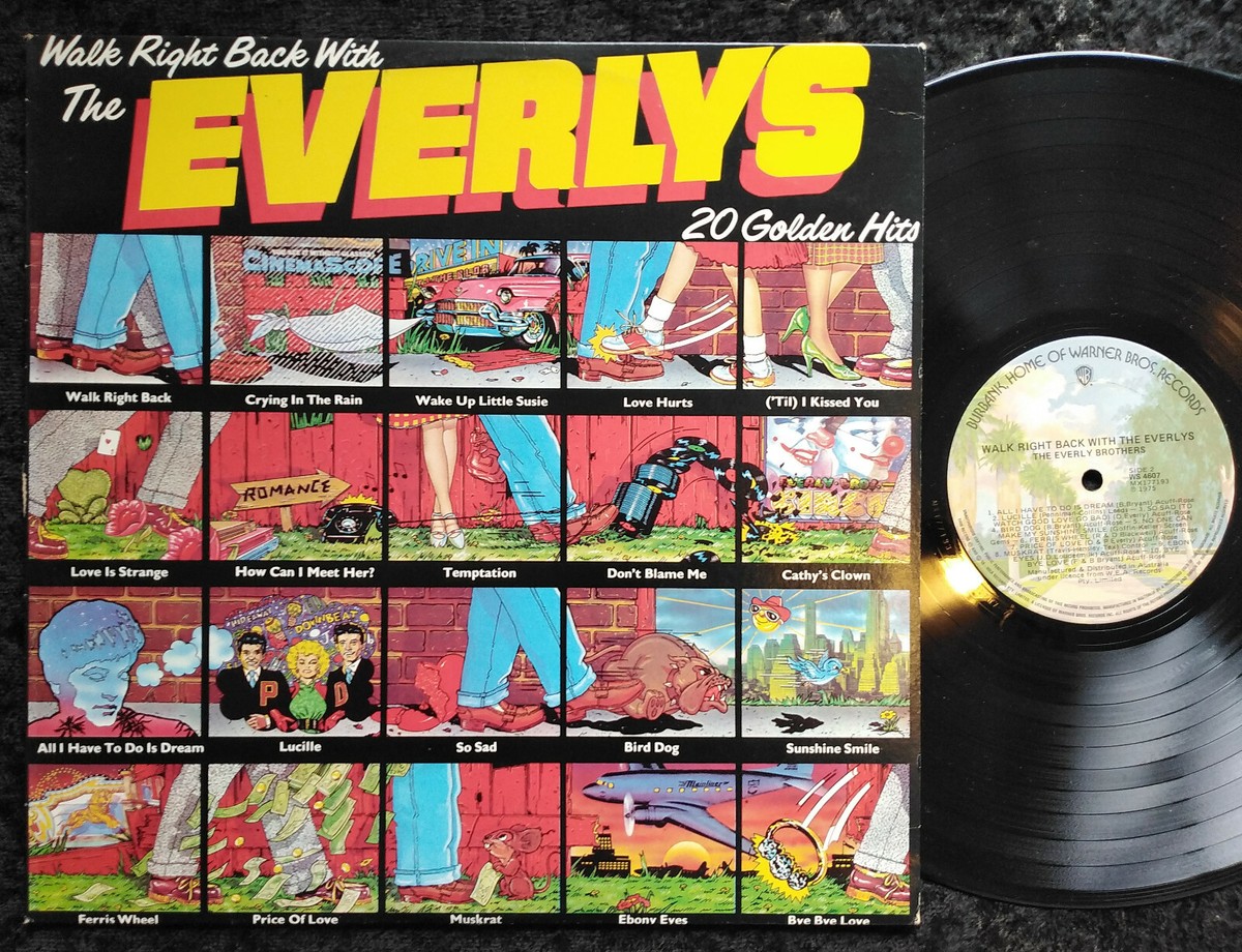 EVERLY BROTHERS Walk Right Back With The Everlys (20 Golden