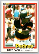 1981 Donruss - #121 Dave Cash