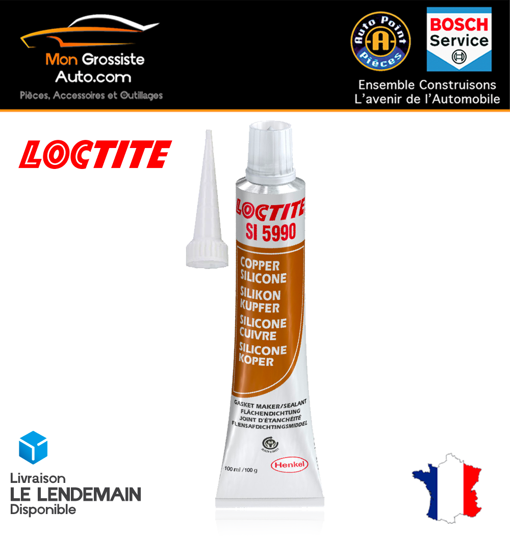 LOCTITE Si 5990 Rapida Guarnizione Joint Silicone Premium Rame 100ml Gamma Pro