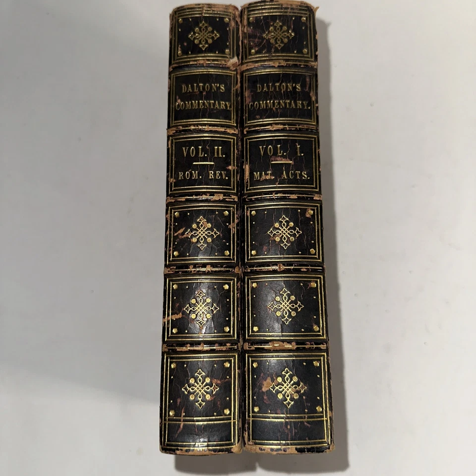 1842 New Testament Commentary By Rev W Dalton Set — 第 2/4 张图片