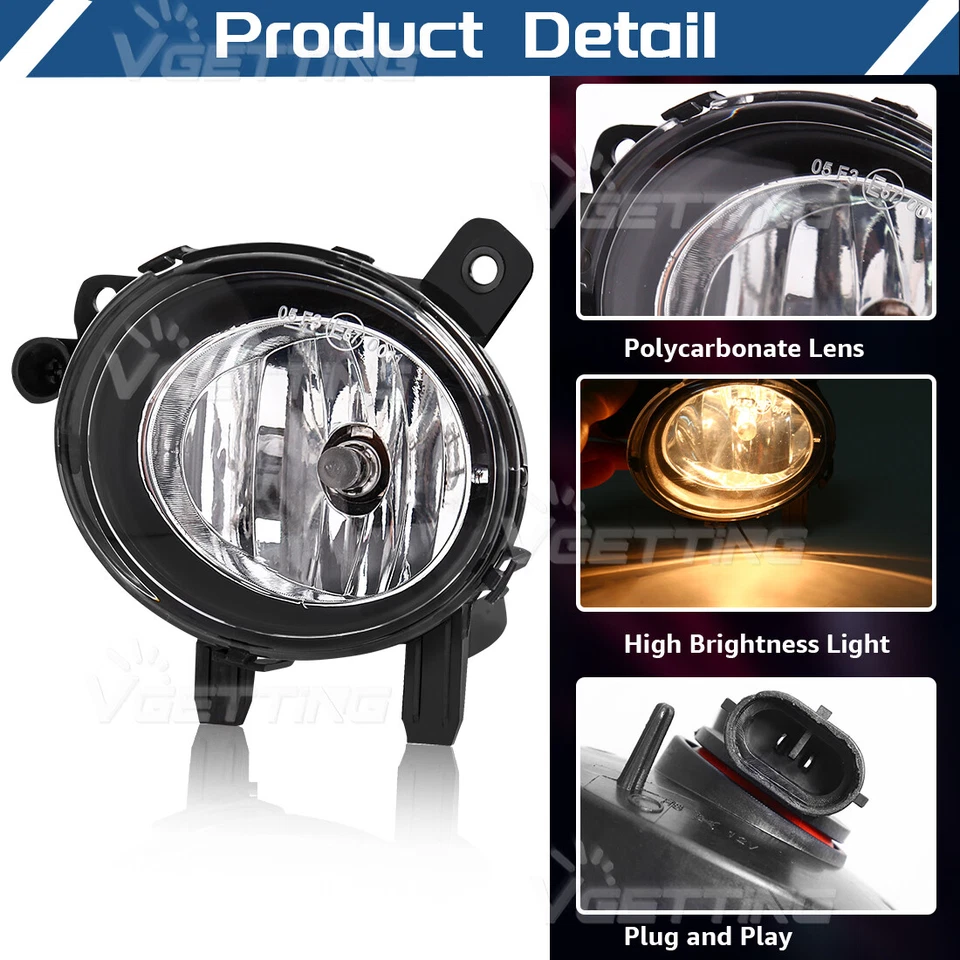 Faro antiniebla halógeno para BMW 2 3 serie 4 F20 F22 F30 F32 F34 F36 228i 320i 328d Foto 4 de 4