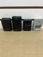 Nikon and Canon battery chargers untested for parts are not working