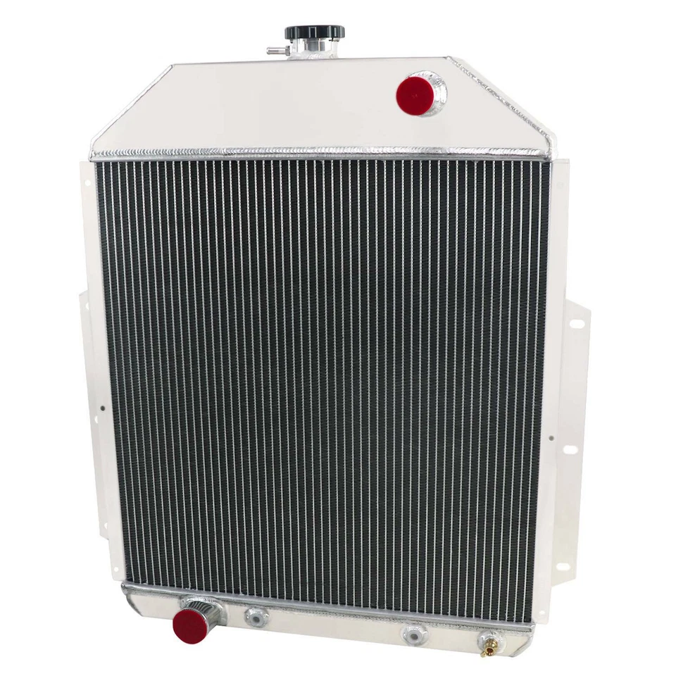 3-Row Aluminum Radiator Fit 1942-1952 Ford F1 F2 F3 Pickup Truck Ford V8 -HOT! — 第 2/4 张图片