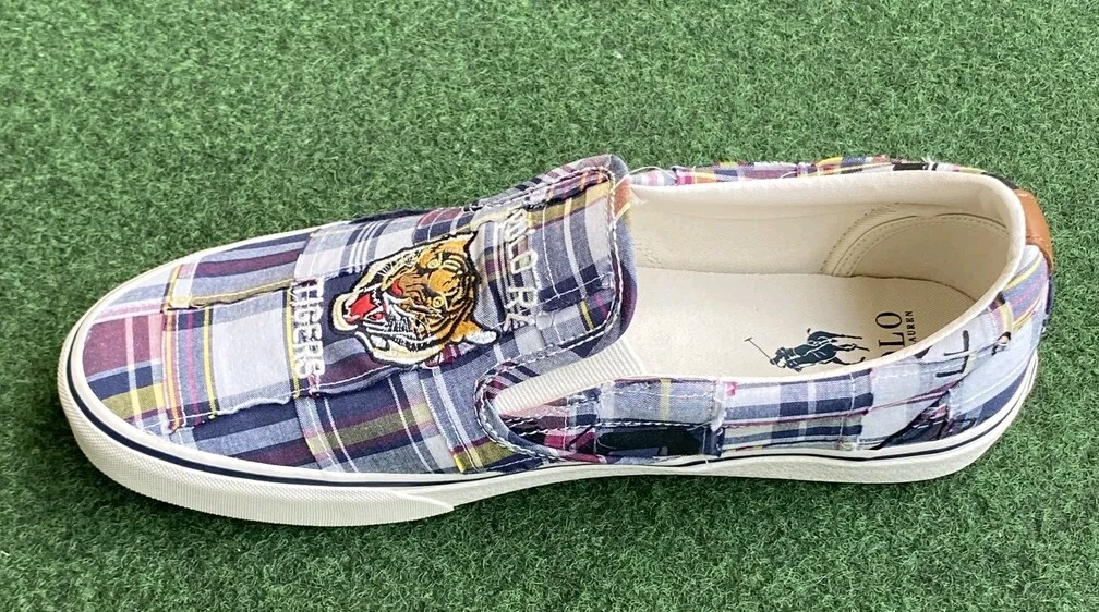 Mens Polo Ralph Lauren Sneakers Keaton Slip On Casual Tiger  display picture 1