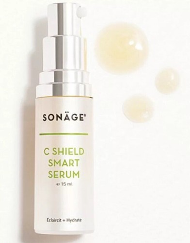 Sonage C Shield Smart Serum filtro luce blu 0,5 fl oz illumina e idrata nuovo con scatola - Foto 9 di 12