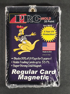 100x Pro Mold MH35 Original 35pt Magnetic Card Holder One Touch (4 Full Boxes)