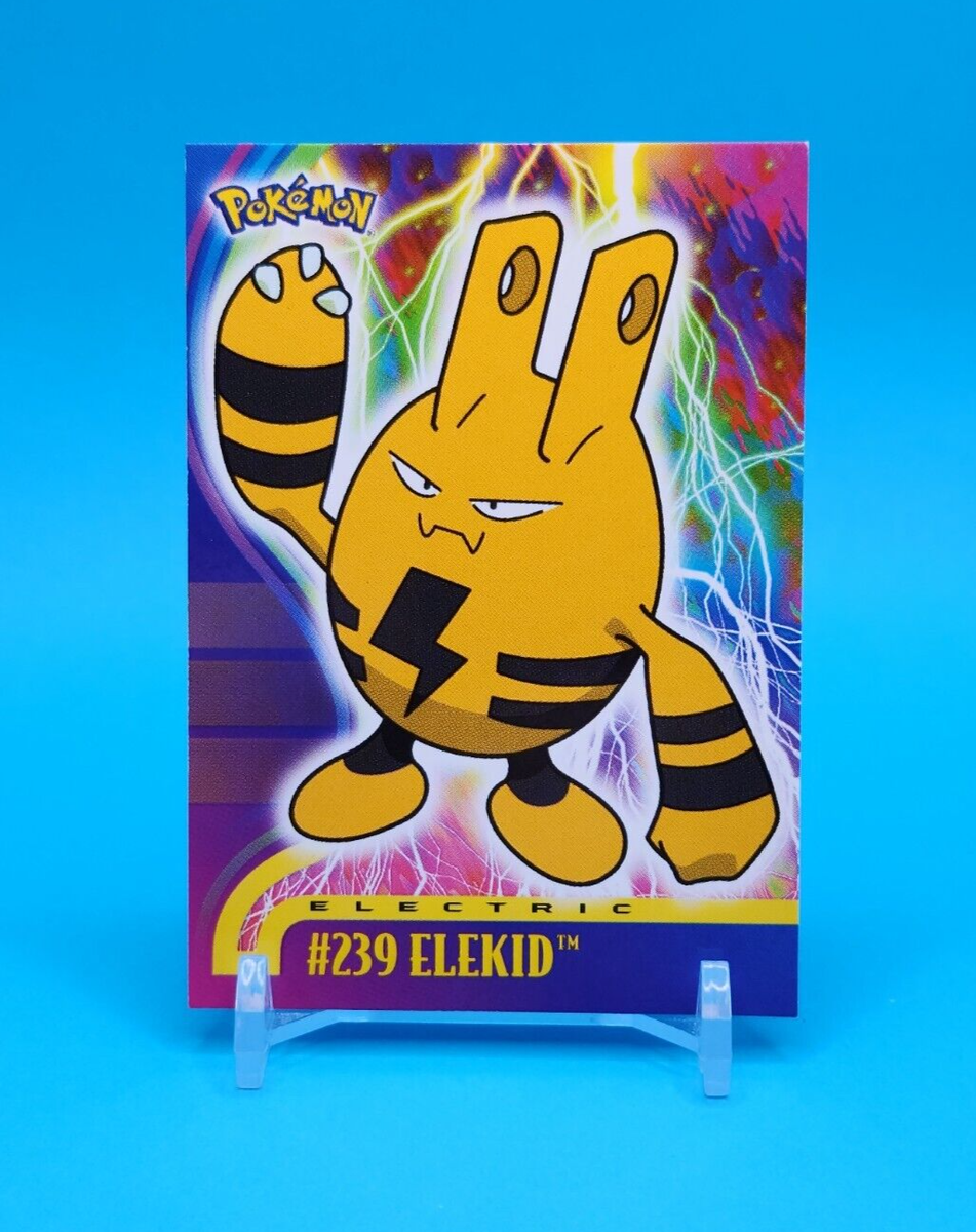 Pokemon Card - Elekid #239 - Johto Series - Topps | eBay